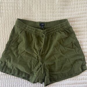 J. Crew Forest Green Casual Shorts